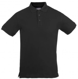 Рубашка поло мужская MORTON, черная, размер XXL
