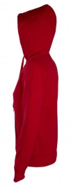 Толстовка женская на молнии с капюшоном Seven Women, красная, размер S