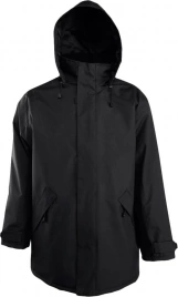Куртка на стеганой подкладке River, черная, размер XXL