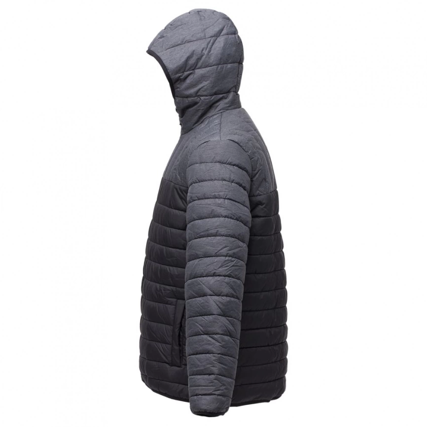 Куртка мужская Outdoor, серая с черным, размер XS фото 3