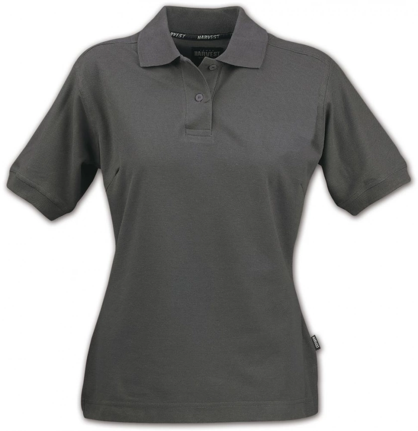 Рубашка поло женская Semora, серая (антрацит), размер XL фото 1