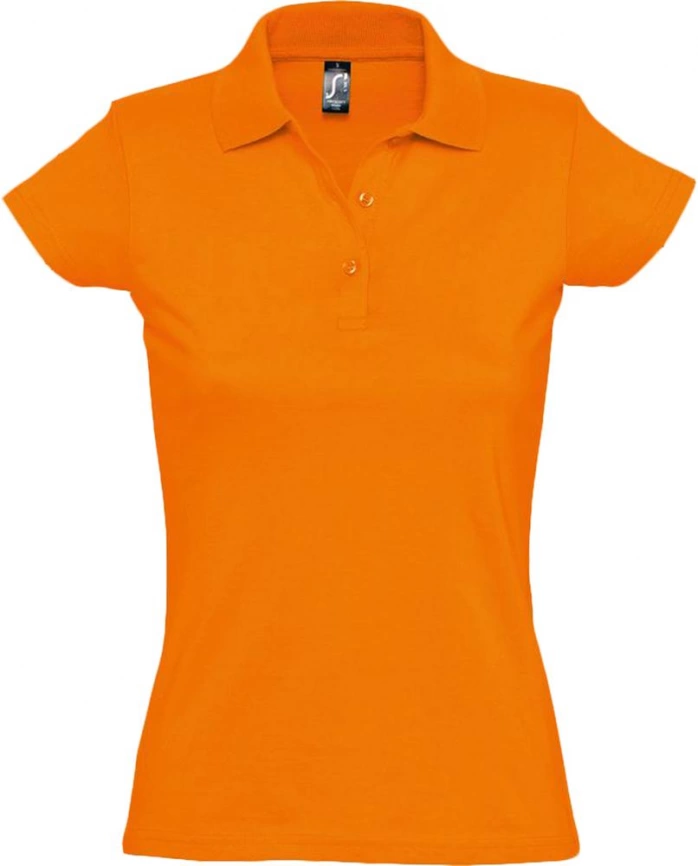 Рубашка поло женская Prescott women 170 оранжевая, размер L фото 1