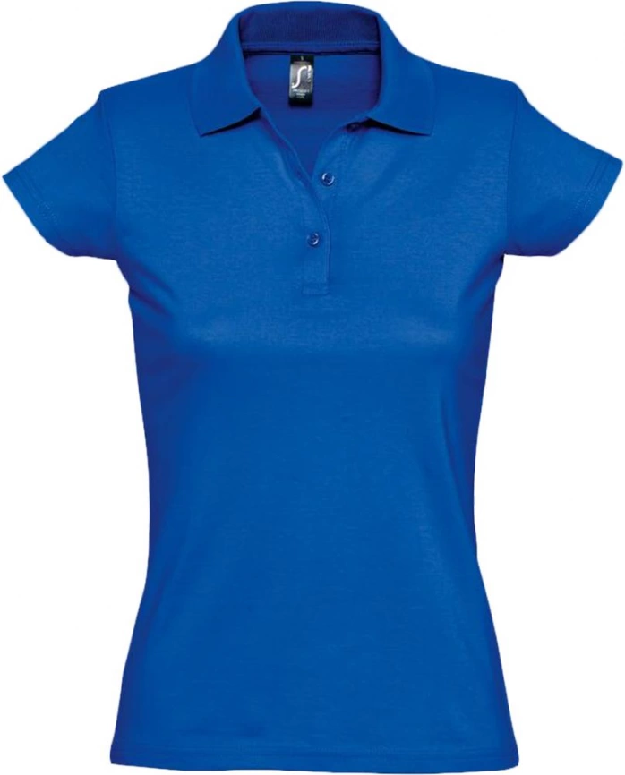 Рубашка поло женская Prescott women 170 ярко-синяя, размер L фото 1