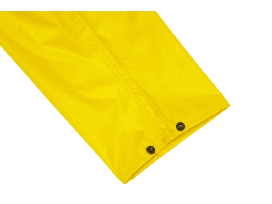 Длиный дождевик Lanai  из полиэстера со светоотражающей тесьмой, желтый фото 11
