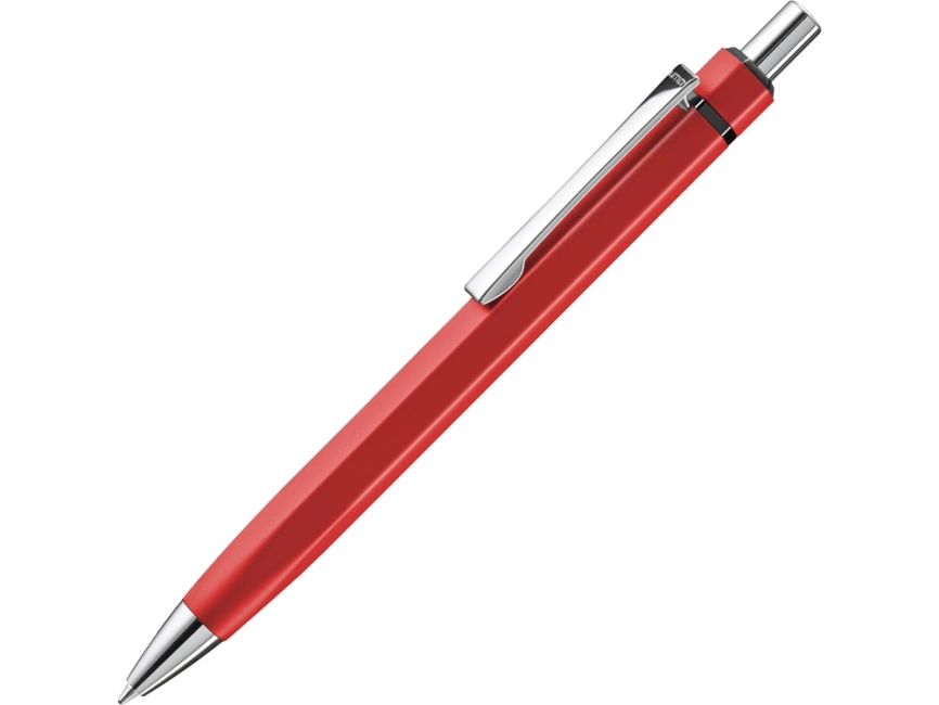 Ручка шариковая шестигранная UMA Six, красный фото 1
