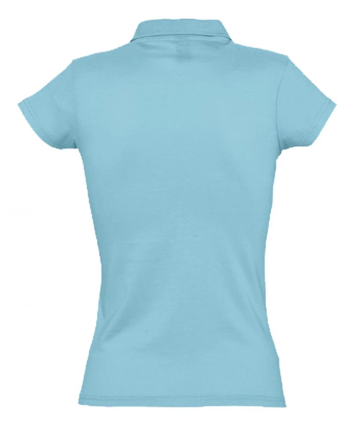 Рубашка поло женская Prescott women 170 бирюзовая, размер S фото 2