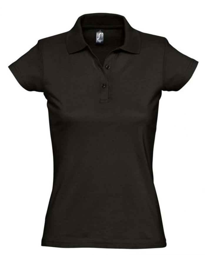 Рубашка поло женская Prescott women 170 черная, размер M фото 1