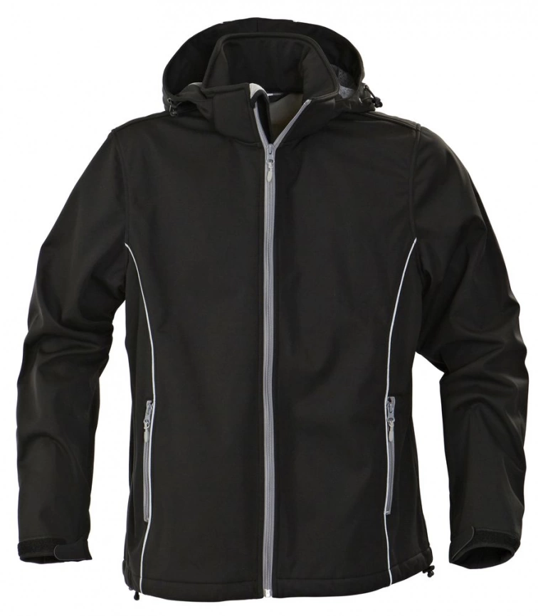 Куртка софтшелл мужская Skyrunning, черная, размер S фото 1