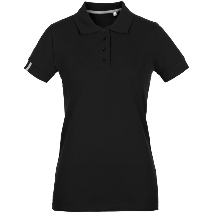 Рубашка поло женская Virma Premium Lady, черная, размер L фото 1