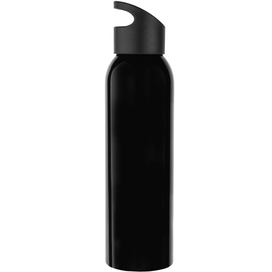 Бутылка для воды BINGO COLOR 630мл., чёрная фото 2