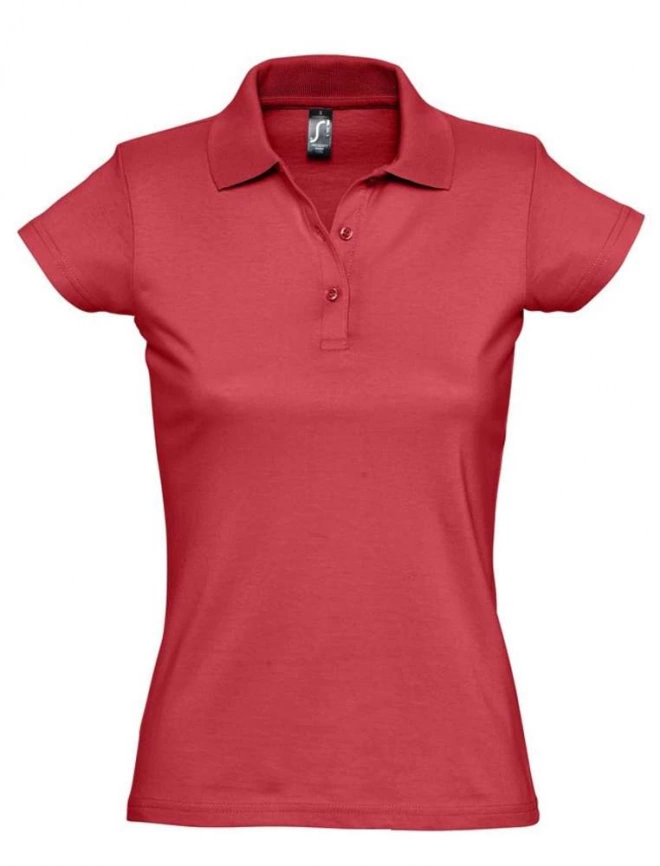 Рубашка поло женская Prescott women 170 красная, размер S фото 1