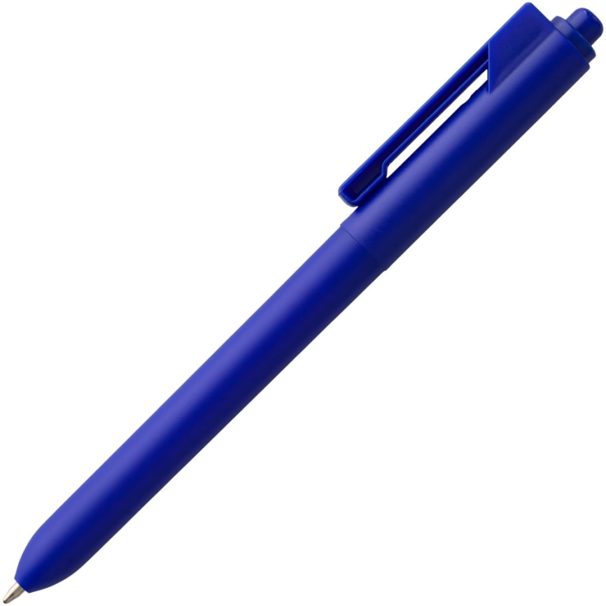 Ручка шариковая Hint, синяя фото 2