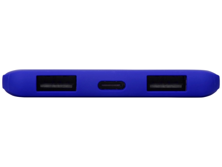 Портативное зарядное устройство Reserve с USB Type-C, 5000 mAh, синий фото 6