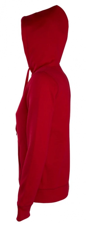 Толстовка женская на молнии с капюшоном Seven Women, красная, размер M фото 1