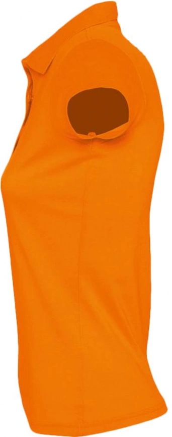Рубашка поло женская Prescott women 170 оранжевая, размер L фото 3