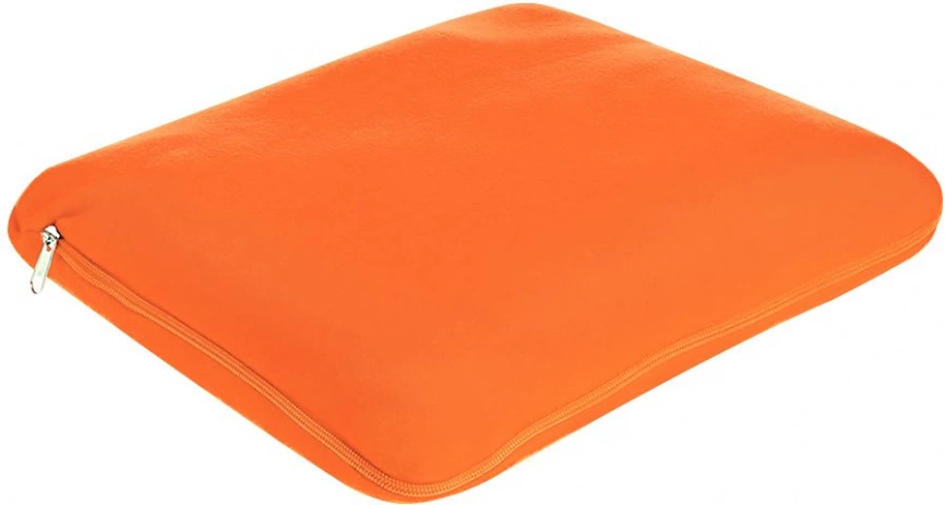 Плед-подушка Вояж 130х160 см., оранжевый фото 1