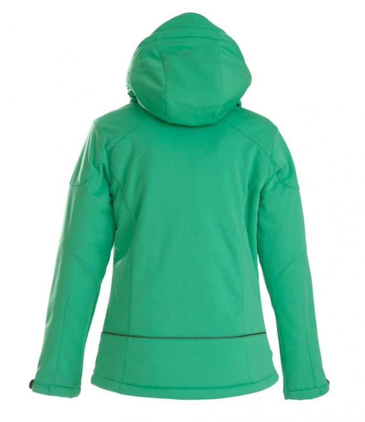 Куртка софтшелл женская Skeleton Lady зеленая, размер XS фото 2