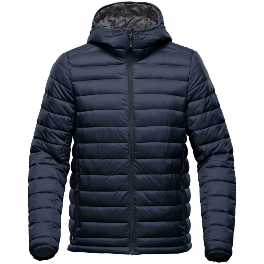 Куртка компактная мужская Stavanger темно-синяя с серым, размер M фото 1