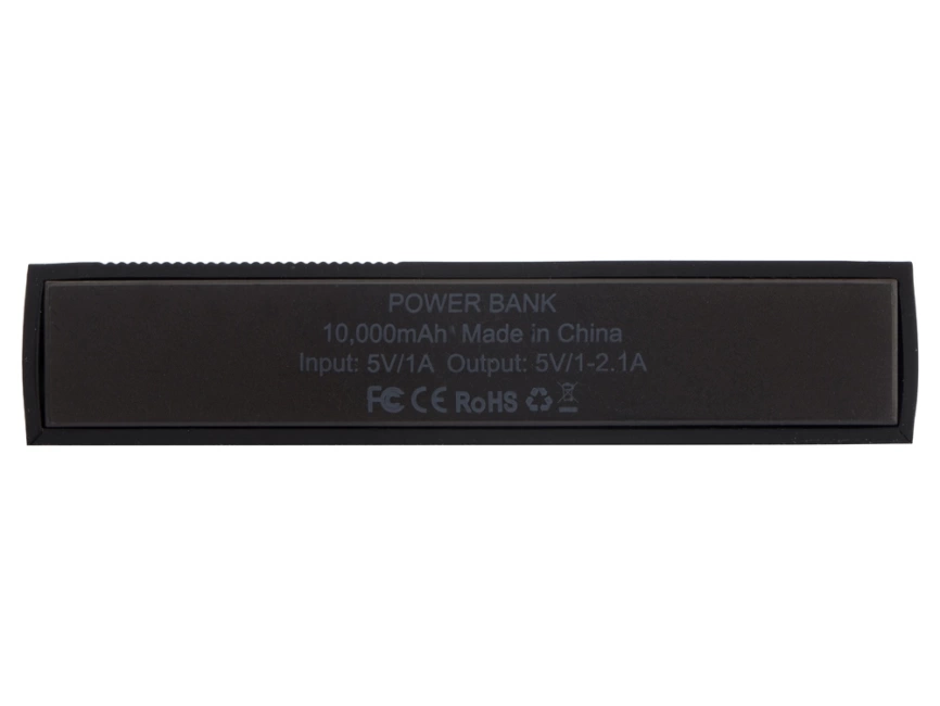 Портативное зарядное устройство Edge Black, 10000 mAh фото 5
