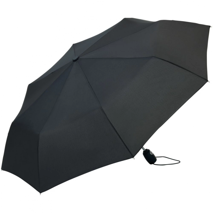 Зонт складной AOC, черный фото 6