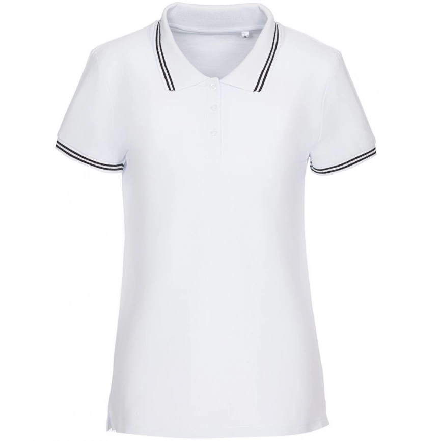 Рубашка поло женская Virma Stripes Lady, белая, размер XL фото 1