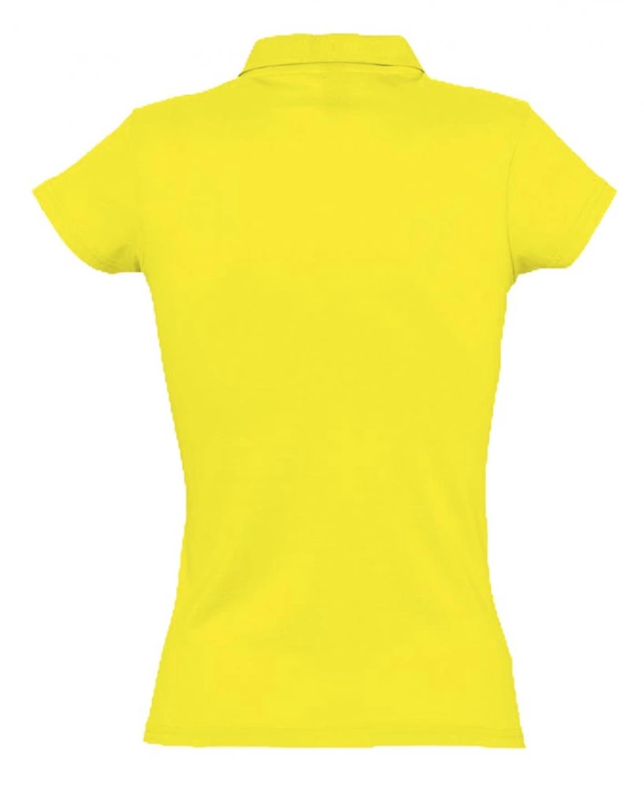 Рубашка поло женская Prescott women 170 желтая (лимонная), размер M фото 2