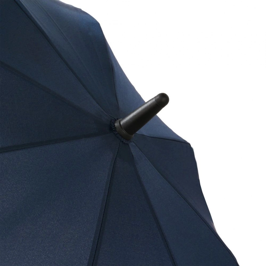 Зонт-трость Fiber Move AC, темно-синий с серым фото 6