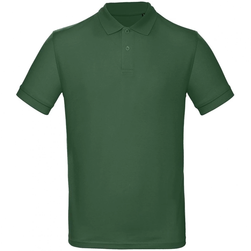 Рубашка поло мужская Inspire темно-зеленая, размер XXL фото 1