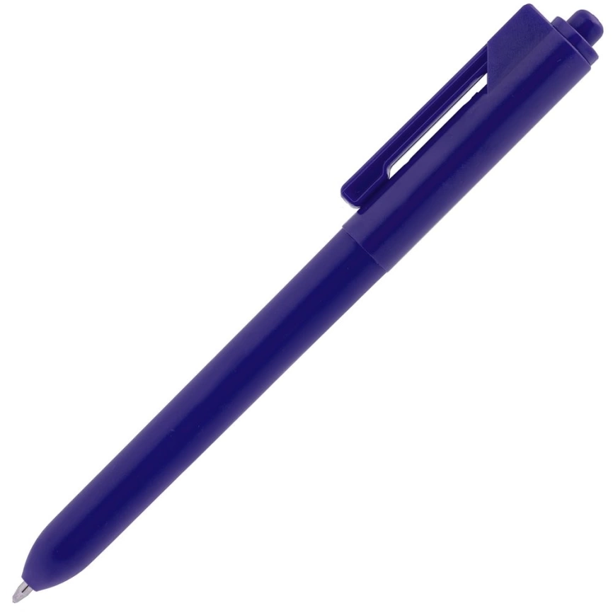 Ручка шариковая Hint, синяя фото 5