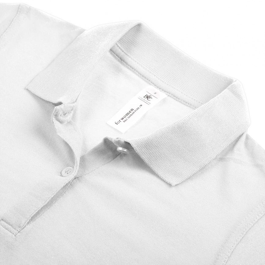 Рубашка поло женская Safran Pure белая, размер XL фото 3