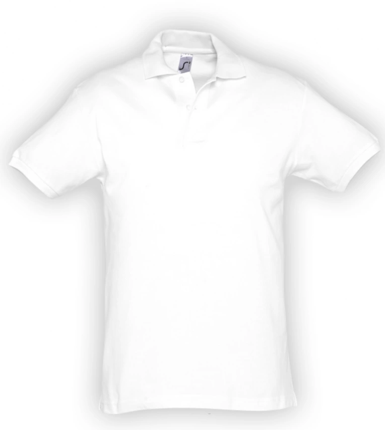 Рубашка поло мужская Spirit 240 белая, размер S фото 1
