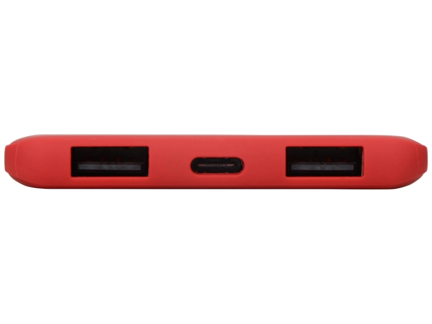 Портативное зарядное устройство Reserve с USB Type-C, 5000 mAh, красный фото 6