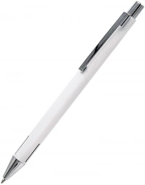 Ручка металлическая Elegant Soft, белая