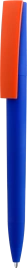 Ручка ZETA SOFT MIX Синяя с оранжевым 1024.01.05
