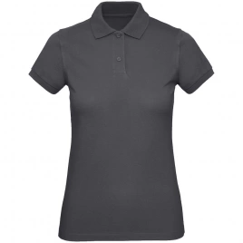 Рубашка поло женская Inspire темно-серая, размер XS