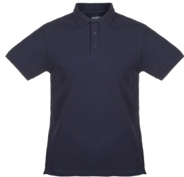 Рубашка поло мужская Morton, темно-синяя, размер XL