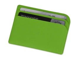Картхолдер для 3-пластиковых карт Favor, зеленое яблоко