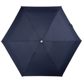 Складной зонт Alu Drop S, 4 сложения, автомат, синий