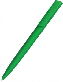 Ручка шариковая Lavy софт-тач, зеленые