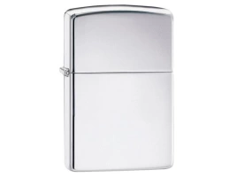 Зажигалка ZIPPO Armor™ c покрытием High Polish Chrome, латунь/сталь, серебристая, 38x13x57 мм