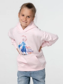 Худи детское Elsa, розовое, на рост 96-104 см (4 года)
