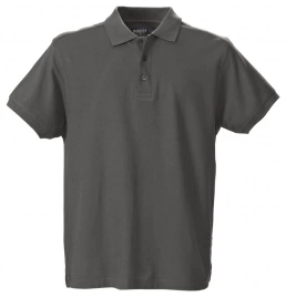 Рубашка поло мужская MORTON, серая (антрацит), размер M