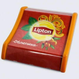 Монетница прямоугольная ЦМИК, оранжевая
