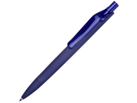 Ручка пластиковая шариковая Prodir ds6prr-52 софт-тач, синяя