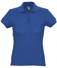 Рубашка поло женская Passion 170 ярко-синяя, размер XXL