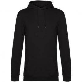 Толстовка с капюшоном унисекс Hoodie, черная, размер XS