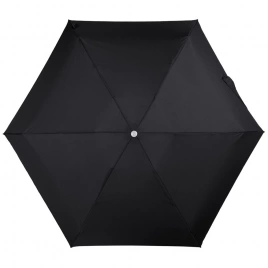 Складной зонт Alu Drop S, 4 сложения, автомат, черный