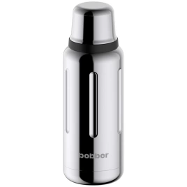 Термос Bobber Flask 1000 мл., вакуумный, стальной зеркальный