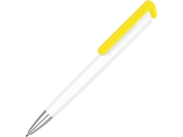 Ручка-подставка Кипер, белая с желтым
