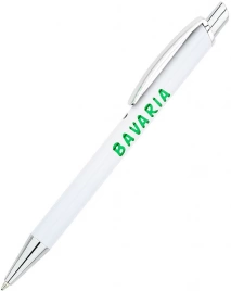 Ручка металлическая Bright, зелёная